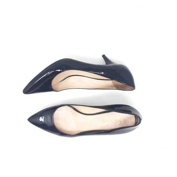 Prada Patent Leather Heels 38.5 - Picture 1 of 8